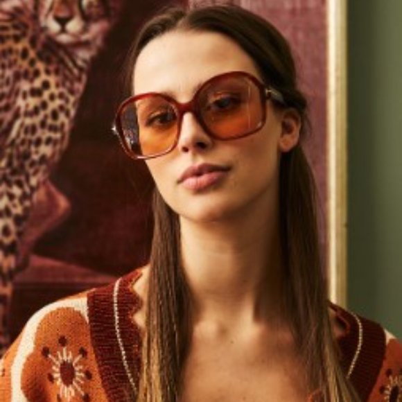 NEW TOM FORD FT1034/S 45E WOMEN SUNGLASSES TOM FORD HANLEY TF1034 EYEWEAR - Picture 13 of 14